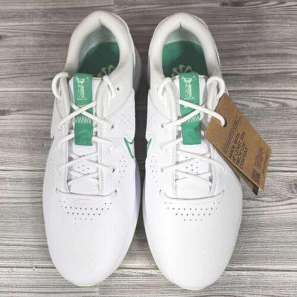 Nike Victory Pro 3 Wide Fit Golf Shoes White/GreenDX9028-103 Men\'s Size10.5 NEW main image 15